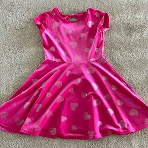 Children’s Place Kids Pink Heart Dress Size 7/8